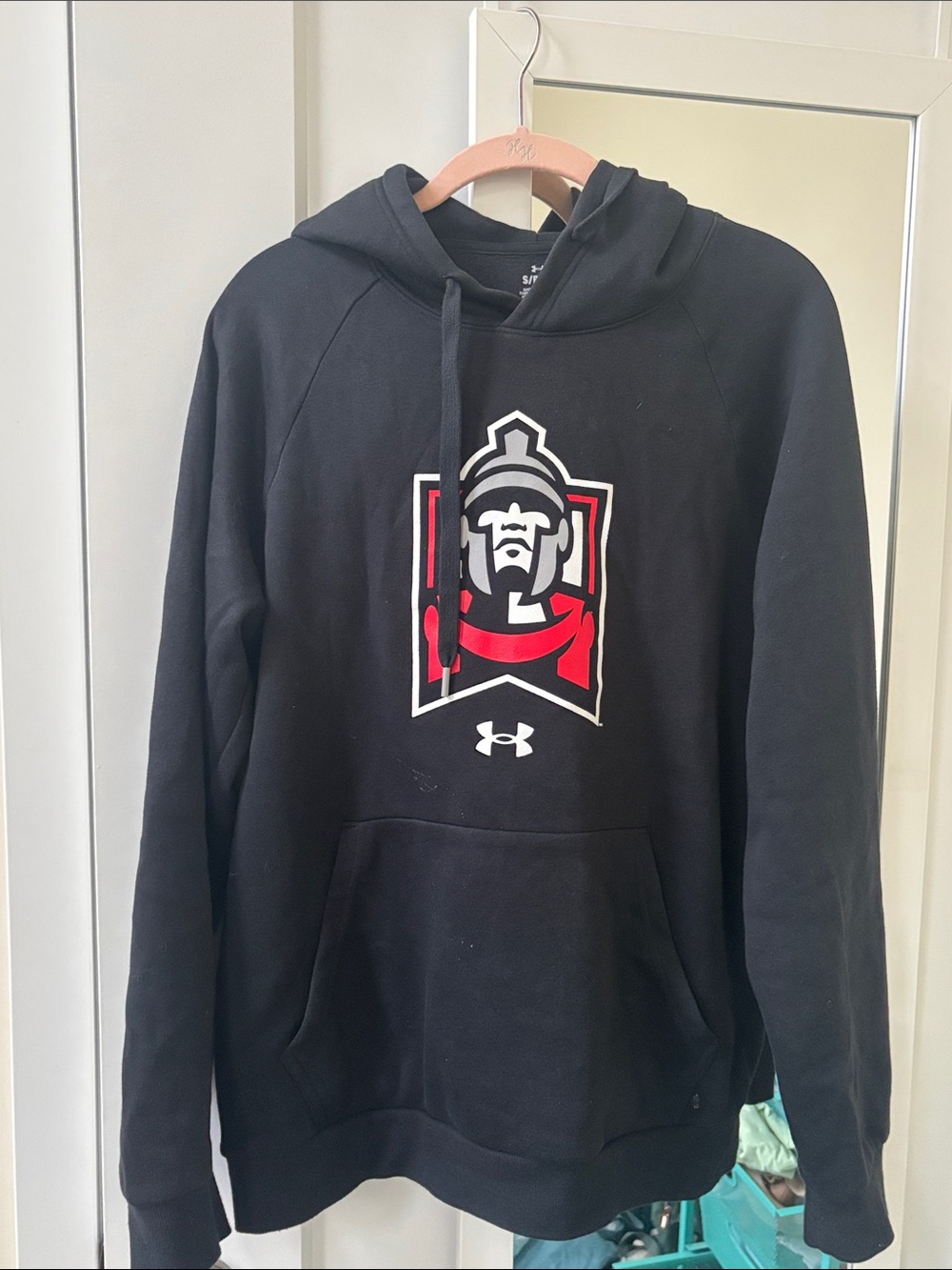 Under Armour Black ESU Logo Crewneck Hoodie (Unisex)